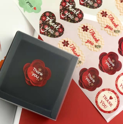Biểu trưng Nhãn Nhãn dán Bao bì Thân thiện với môi trường Dán Vinyl Con dấu Nhãn dán Giấy vàng
