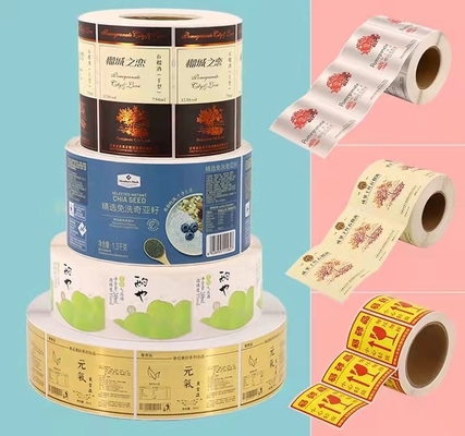 In rõ ràng Chai dầu gội đầu cho tóc Nhãn dán Nhãn không thấm nước Mực in phun nhanh
