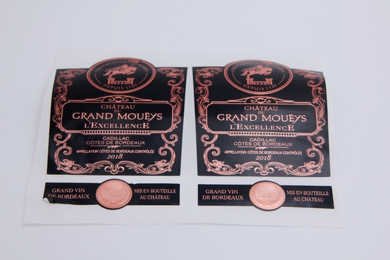 Nhãn chai rượu sâm banh nhỏ cho đám cưới Bữa tiệc hộp đêm được cá nhân hóa Đèn LED phát sáng