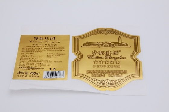 Nhãn dán nhãn rượu có thể in Tên rượu mạnh Nhãn dán logo nổi Vodka Whisky Rum Tequila