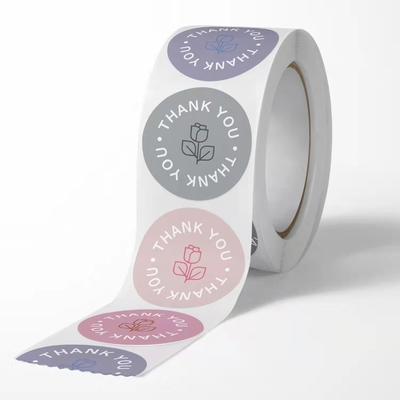 Bespoke Circle Nhãn Sticker Bao bì Tùy chỉnh Die Cut Vinyl Stickers In Bronzing