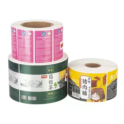 Son môi Nhãn dán trang điểm Có thể in được Nhãn dán Vinyl vĩnh viễn Bao bì chai thủy tinh
