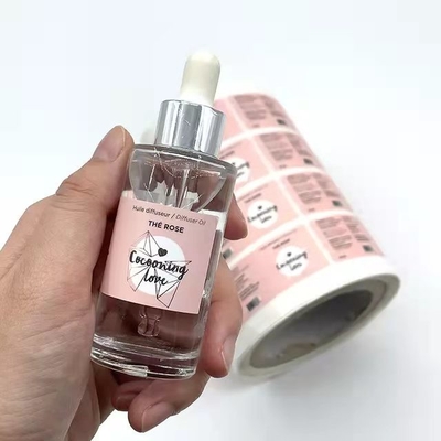 Chăm sóc cá nhân Nhãn mỹ phẩm In chất tẩy rửa Chai Sticker Keo ngoài trời