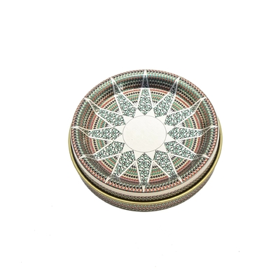 Hộp đựng gia vị nghệ tây 50ml Hộp đựng nến tròn Hộp thiếc Hộp thiếc bằng nhôm Thiếc