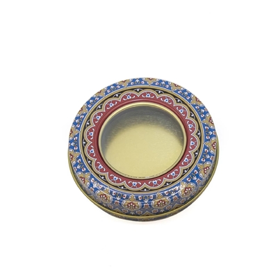 4 Oz 8 Oz Hộp đựng nến bằng kim loại 8 Oz Hình tròn 70x20mm