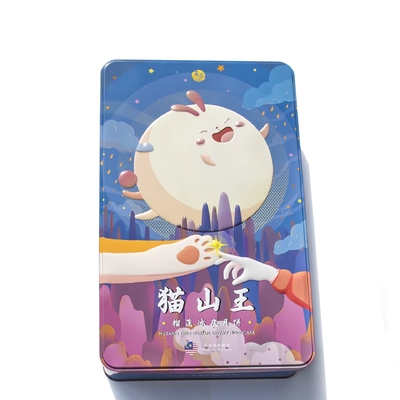 Hộp lưu trữ trà bằng kim loại tròn Hộp đựng đồ hộp Hộp đựng hộp