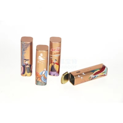 Bao Bì Trà Hình Vuông Hộp Thiếc Tròn Tròn Tròn Đầy Màu Sắc 1 Oz 2oz 4oz 6oz 8OZ