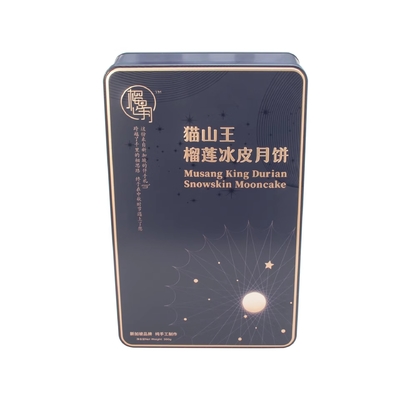 Màu trắng Saffron hộp thiếc Hộp xi lanh Đẹp có thể 180 gram Tấm kim loại hình tròn được in
