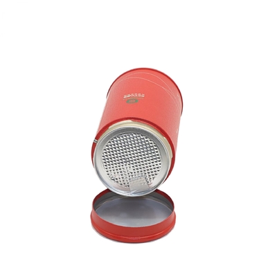 Hộp thiếc bằng kim loại trà Hộp thiếc in offset Có thể bánh trung thu Hình vuông tròn