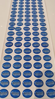 Nhãn dán Epoxy Domed In Logo pha lê tùy chỉnh chống thấm nước 3D