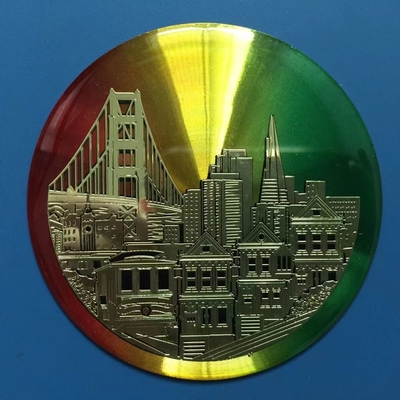 3D Gel Dome Nhãn dán Epoxy Resin Nhãn Pha lê Logo Holographic