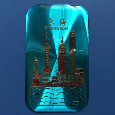 3D Gel Dome Nhãn dán Epoxy Resin Nhãn Pha lê Logo Holographic