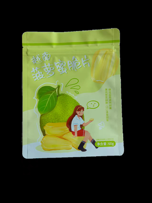 Bao bì Holographic Bao bì Giấy bạc Phẳng chống mùi Túi Mylar có dây kéo Ủng hộ bên