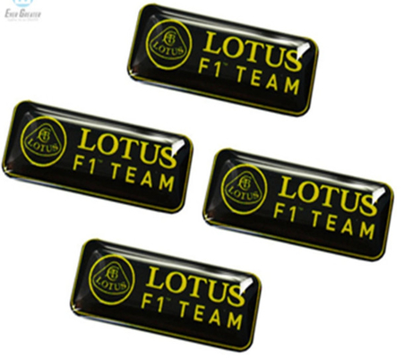 Logo phù hiệu in nhãn dán Epoxy đa năng