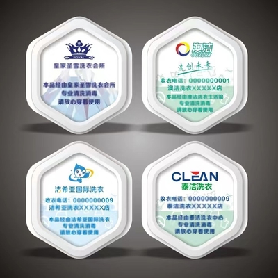 Bao bì chống hàng giả Hologram Sticker In Vinyl 10ml Lọ cho thuốc Chai thủy tinh