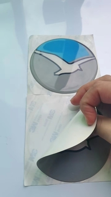 Nhãn dán Epoxy Domed In PVC Drop Keo dán Logo Tự dính
