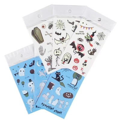 Holographic Glossy Die Cut Sticker Sheets Trong suốt Dễ thương Trẻ em Mang thai Giấy trang trí