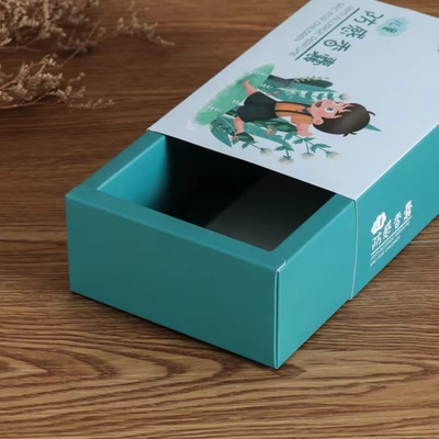 Giấy tái chế Oem Hộp bao bì quà tặng Ngăn kéo Kraft bìa cứng