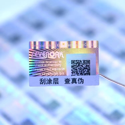 Bao bì bạc Dán hình ba chiều cho thẻ Id In bảo hành 3d