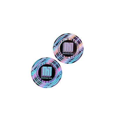 Cá nhân hóa 3D Hình ba chiều Nhãn dán Con dấu Không thấm nước Con dấu Vượt qua Bảo mật Void