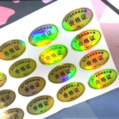 Thiết kế tùy chỉnh In hình ba chiều SGS đã được phê duyệt Chống hàng giả