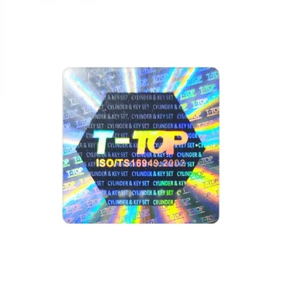 Nhà máy cung cấp thiết kế an ninh Golden Hologram Laser nhãn hiệu