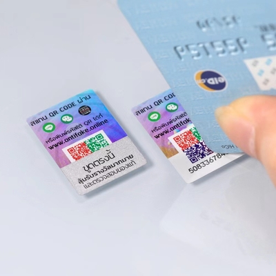 Nhãn dán hình ba chiều in 2D / 3D tùy chỉnh, Nhãn dán hình ba chiều PASS Void