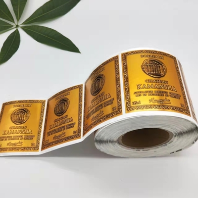 DT Nước Giải Khát Đóng Chai Dễ Dàng Tháo Nhãn Dán Nhãn Rượu Mỹ Phẩm Cao Cấp Không Thấm Nước