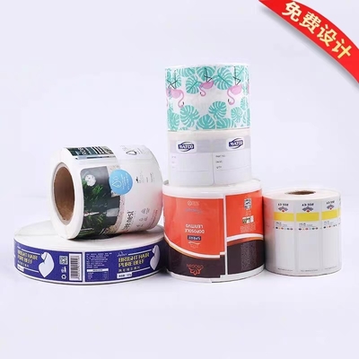 Logo in UV không thấm nước Mỹ phẩm Clear Vinyl Pvc Nhãn Sticker Die Cut