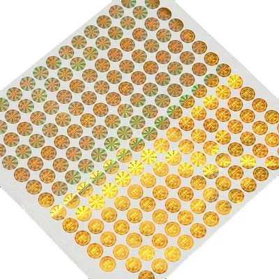 Nhãn dính PVC Hologram Vinyl Sticker Chống hàng giả