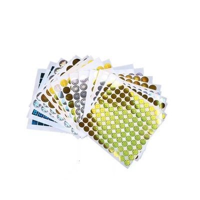 Nhãn dán chống hàng giả hình ba chiều tùy chỉnh PP / PVC / PET / Giấy